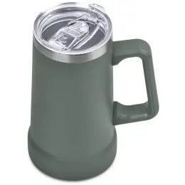 Urban Terrain Oribi Stainless Steel Vacuum Mug Moss Green Closed